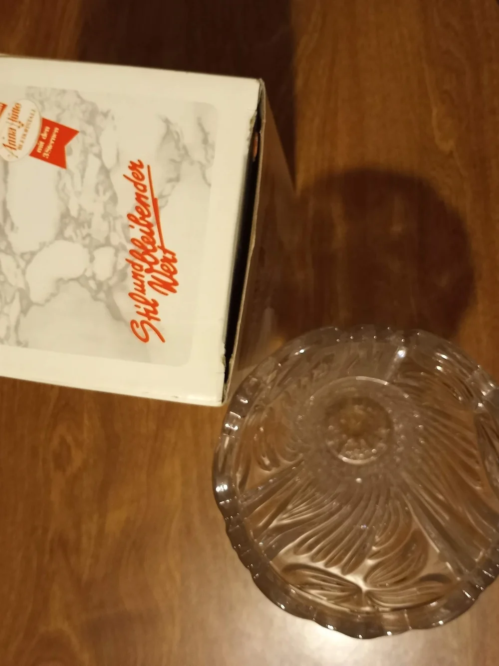 Anna Hutte Bleikristall Vase NIB